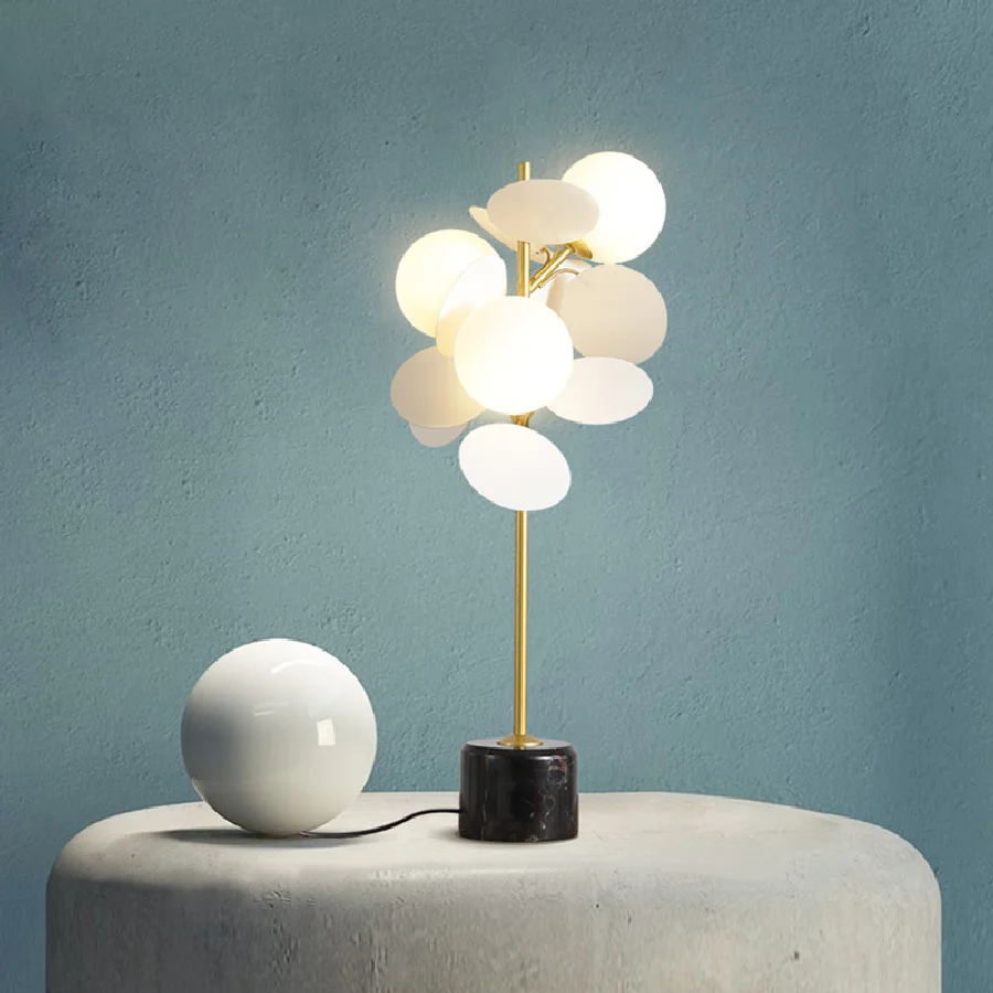 

Modern Led Floor Lamp Petal Minimalist Lights for Living Room Bedroom Dining Room Art Decor Bedside Study Net Red Ins Table Lamp
