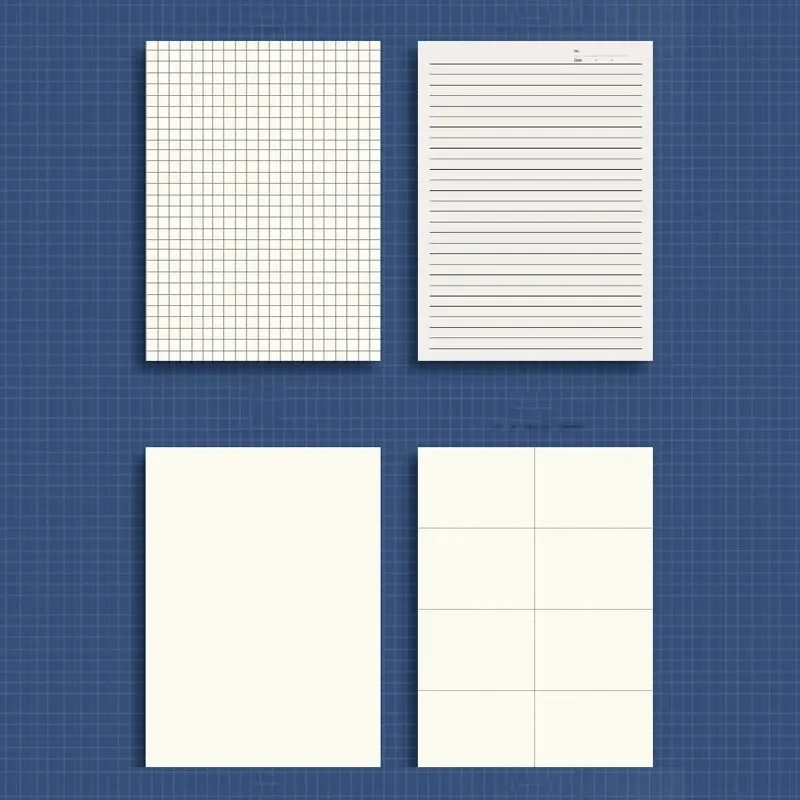 Бумага формата A4 для рисования 4 вида 120 страниц B5