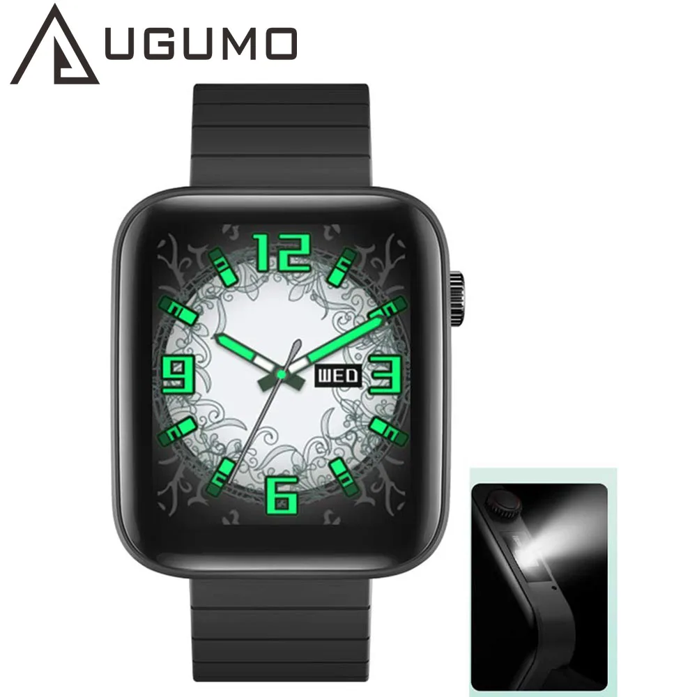 

Смарт-часы UGUMO T68 PLUS мужские, 1,69 дюйма, Bluetooth