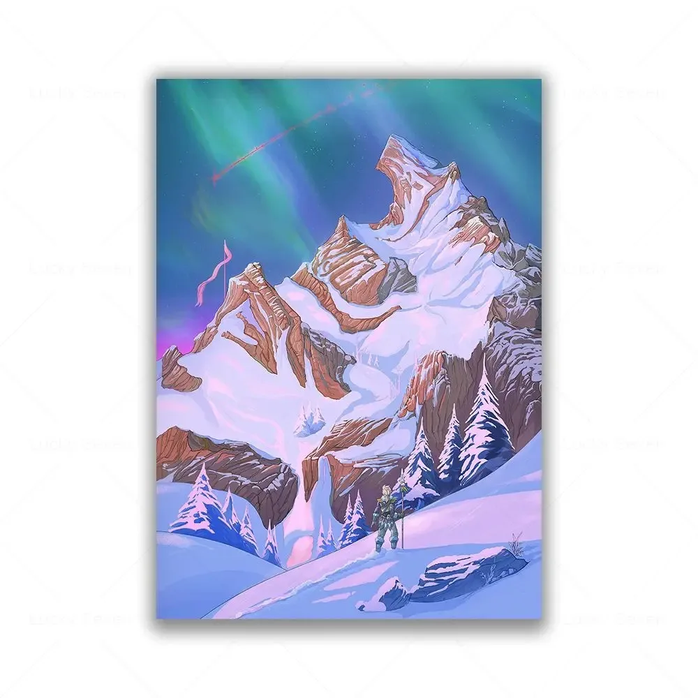 

Пейзаж, Сцена Из Деревни, Аниме, Путешествия, Печать На Холсте, Классический Стиль, Настенное Искусство Для Гостиной