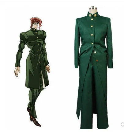 

JoJo's Bizarre Adventure Anime Cosplay Kakyoin Noriaki Man Costume