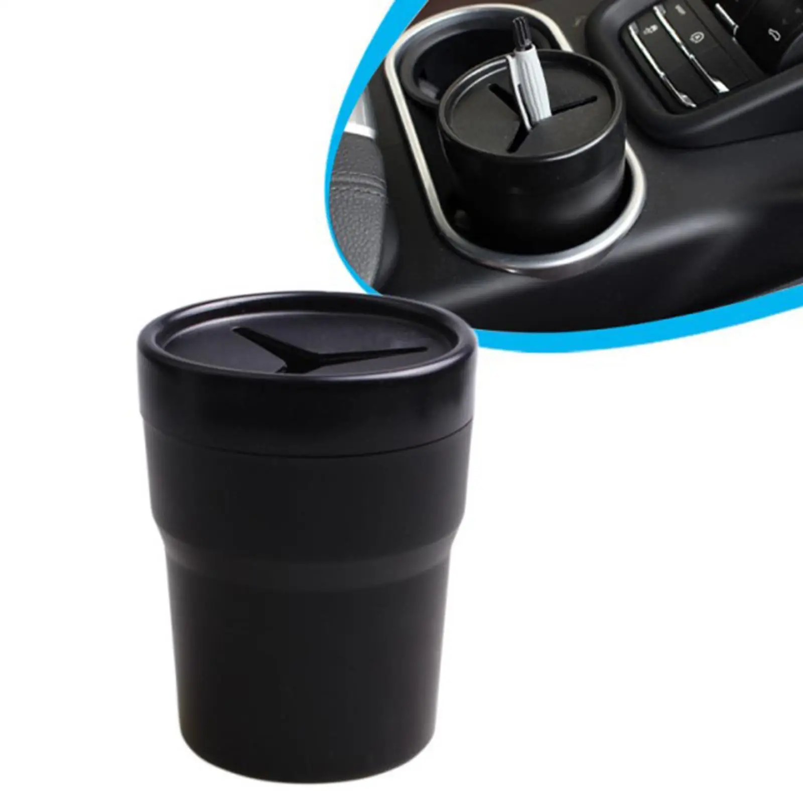

Multifunctional Car Mini Pen Tissue Coin Holder High Quality Box Trash Bin Container