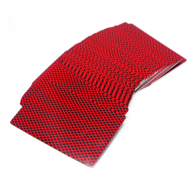 Оригинальные светящиеся черные игральные карты для покера флуоресцентные