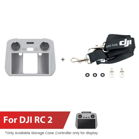 Силиконовый чехол для DJI RC 2(Air 3/Mini 4 Pro), Защитная пленка для экрана дистанционного управления, защита от пыли, аксессуар для дрона