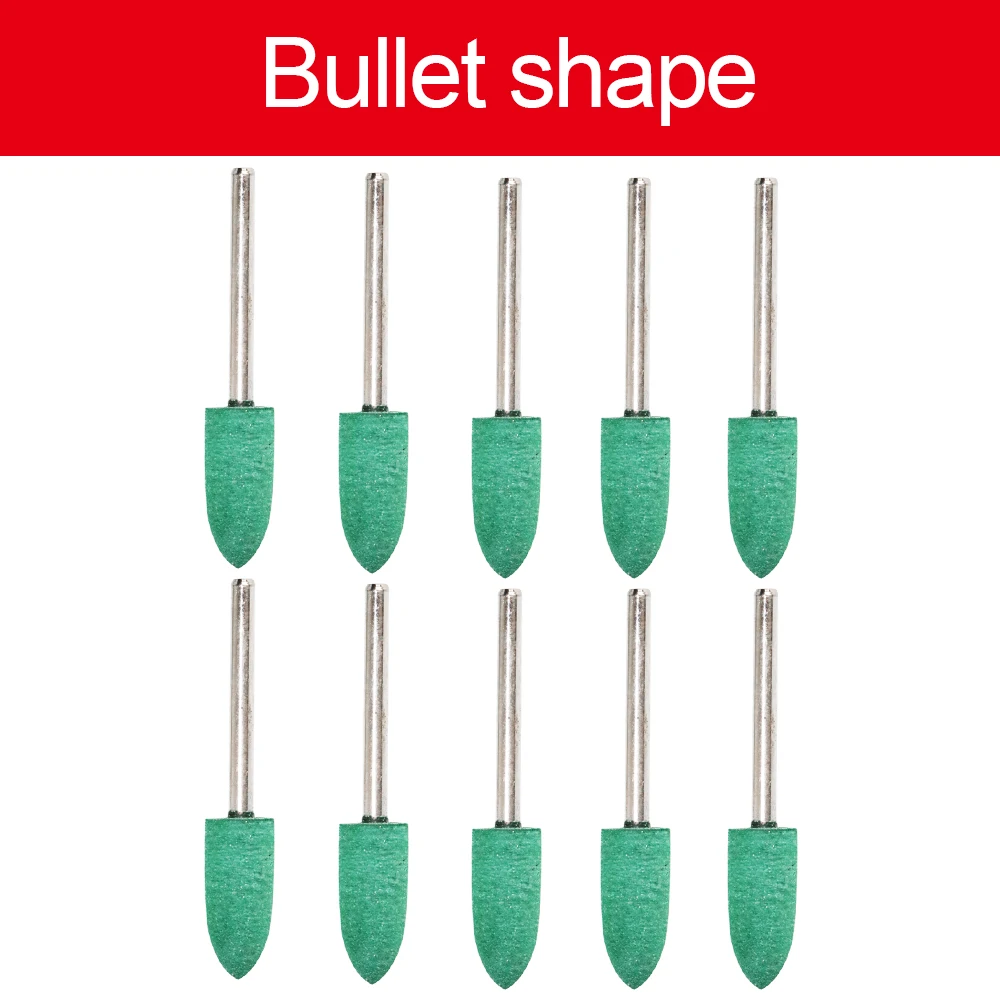 

Набор из 10 шлифовальных головок для полировки металла