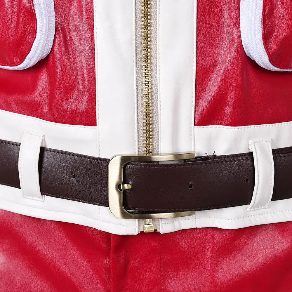 Фильм Красный Один Ник Санта-Клаус Косплей Костюм Куртка Брюки Комплект Пояса