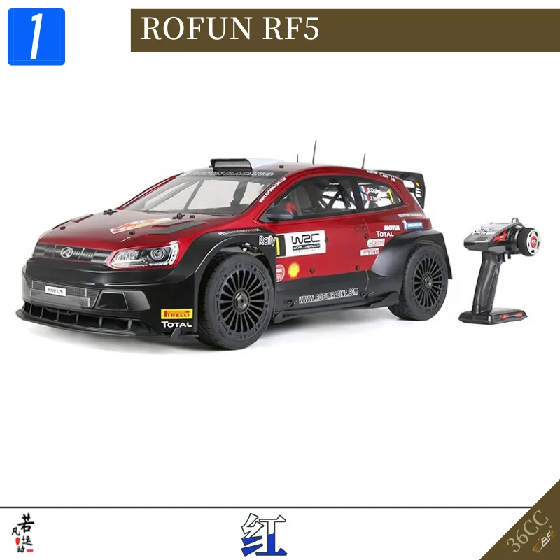 1/5 ROFUN RF5 Раллийный автомобиль Бензин 36CC 4WD Внедорожный альпинистский с