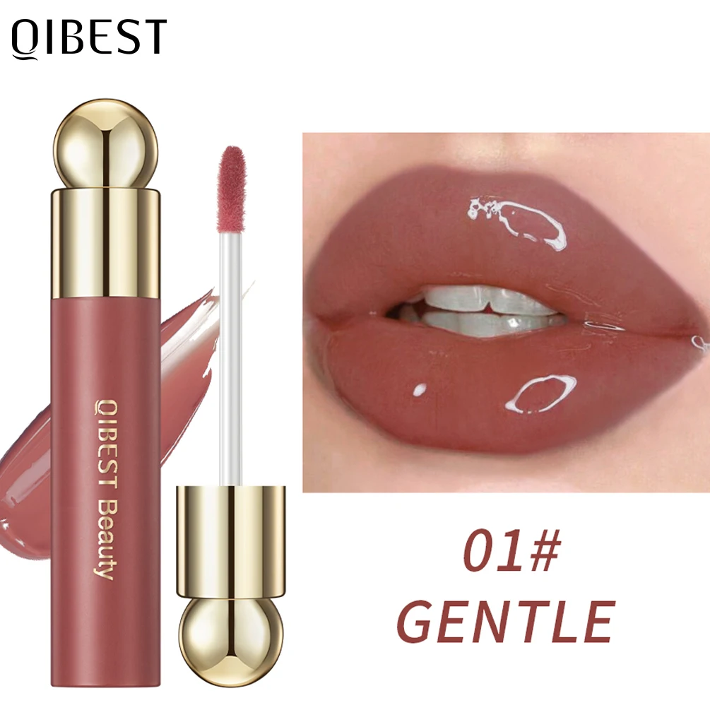 

Mirror Lip Gloss Jelly Lip Glaze Waterproof Long Lasting Moisturizing Liquid Lipstick Plumping Lipgloss Women Mamper Lips Makeup