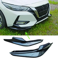 for nissan sylphy 2020 2021 2022 front lip splitter side apron body kit car accessories