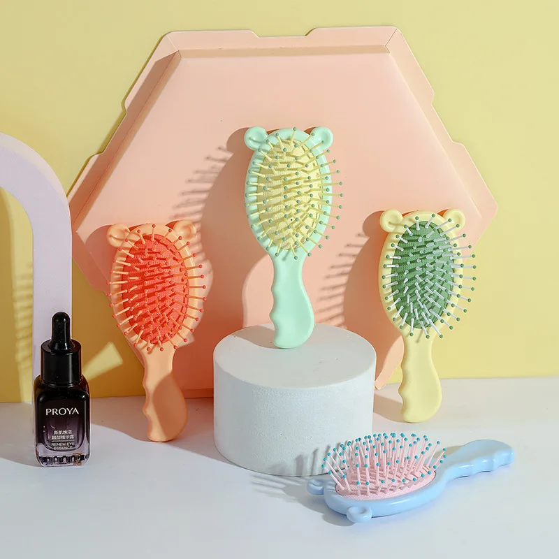 Ful Mini Combs For Baby Kids Children Portable Head Massager Hair Brush Comb Styling Tool Accessories