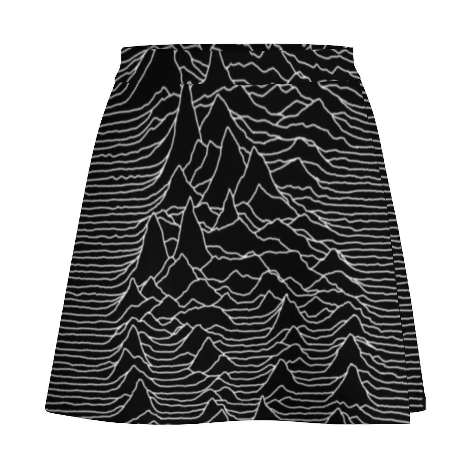 Мини-юбка из полиэстера и спандекса