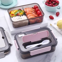 lunch box bento box for school kids office worker microwae heating lunch container food storage box