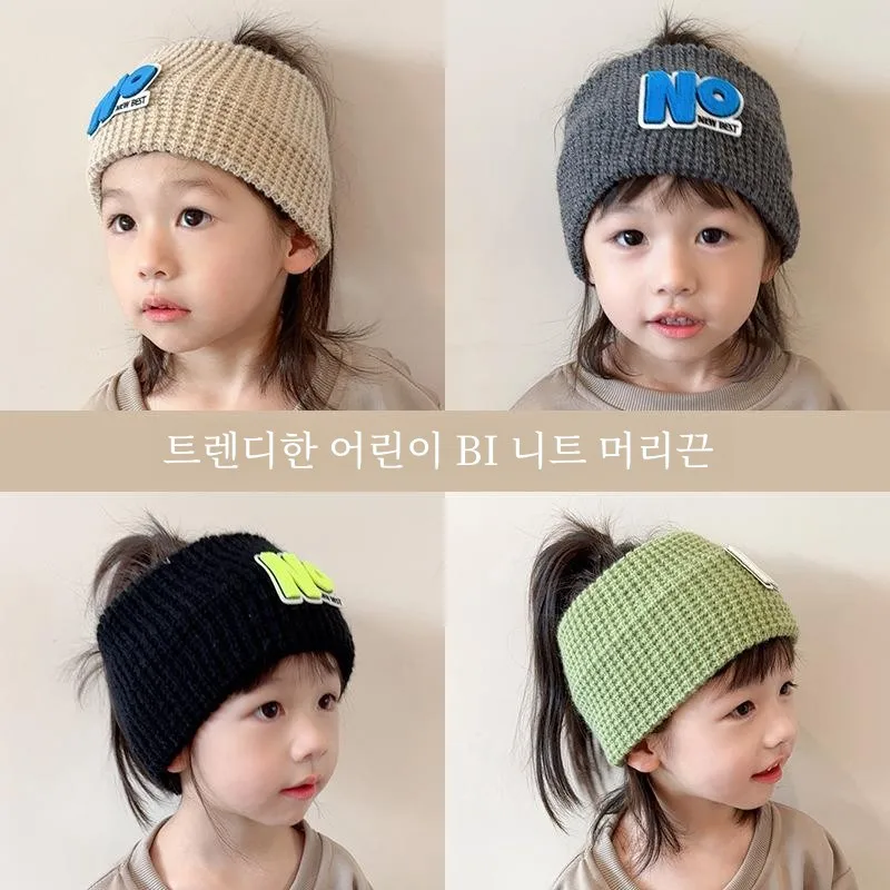2024 Детская шапка топлесс осенне-зимняя теплая утечная для больших детей и