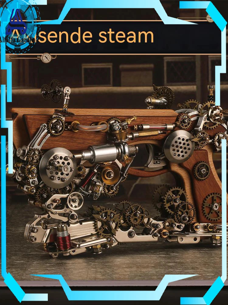 

Собранный металлический арбалет Archimedes с паром Diy3d, металлическая Точная механическая сборка, модель, аксессуары для украшения дома