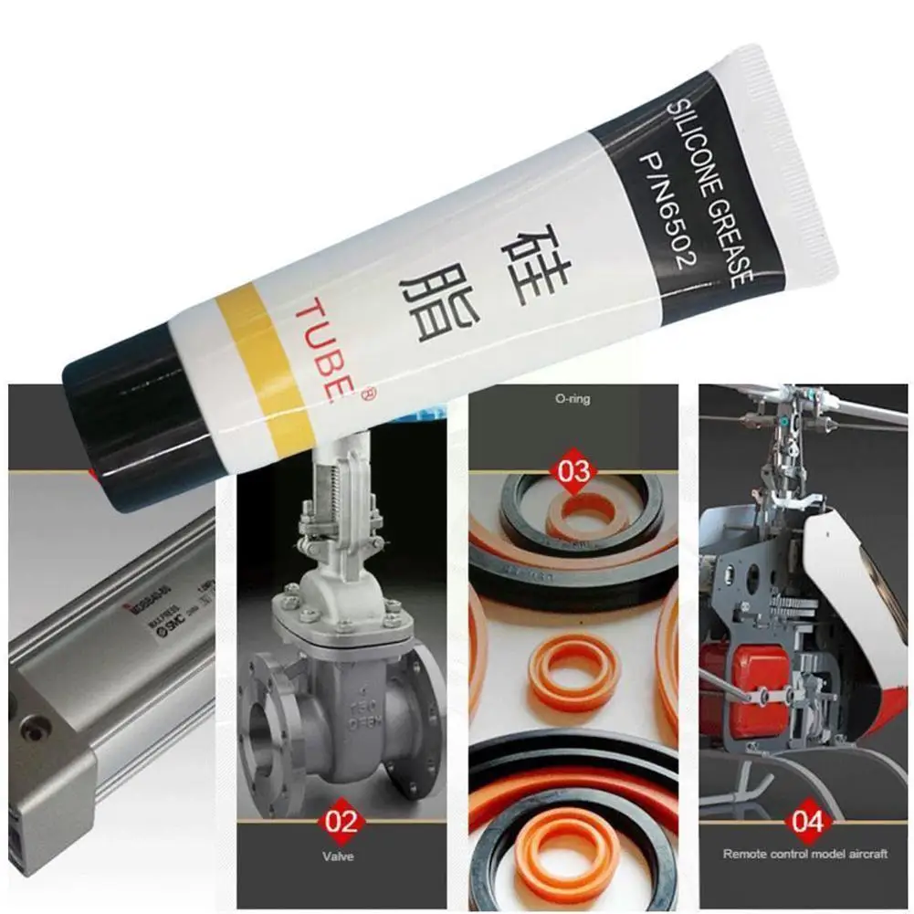 

2*50g Food Grade Silicon Grease Lubricant Super O-lube O-Ring Lubrication For O-ring Maintenance Of Aquarium Filter Tank P3U1