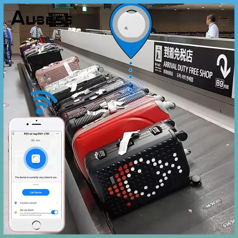 

Tuya Smart Tag Bluetooth-compatible Tracker Smart Life APP Monitoring Alarm Wallets Luggage Pets Finder Mini Item Locator