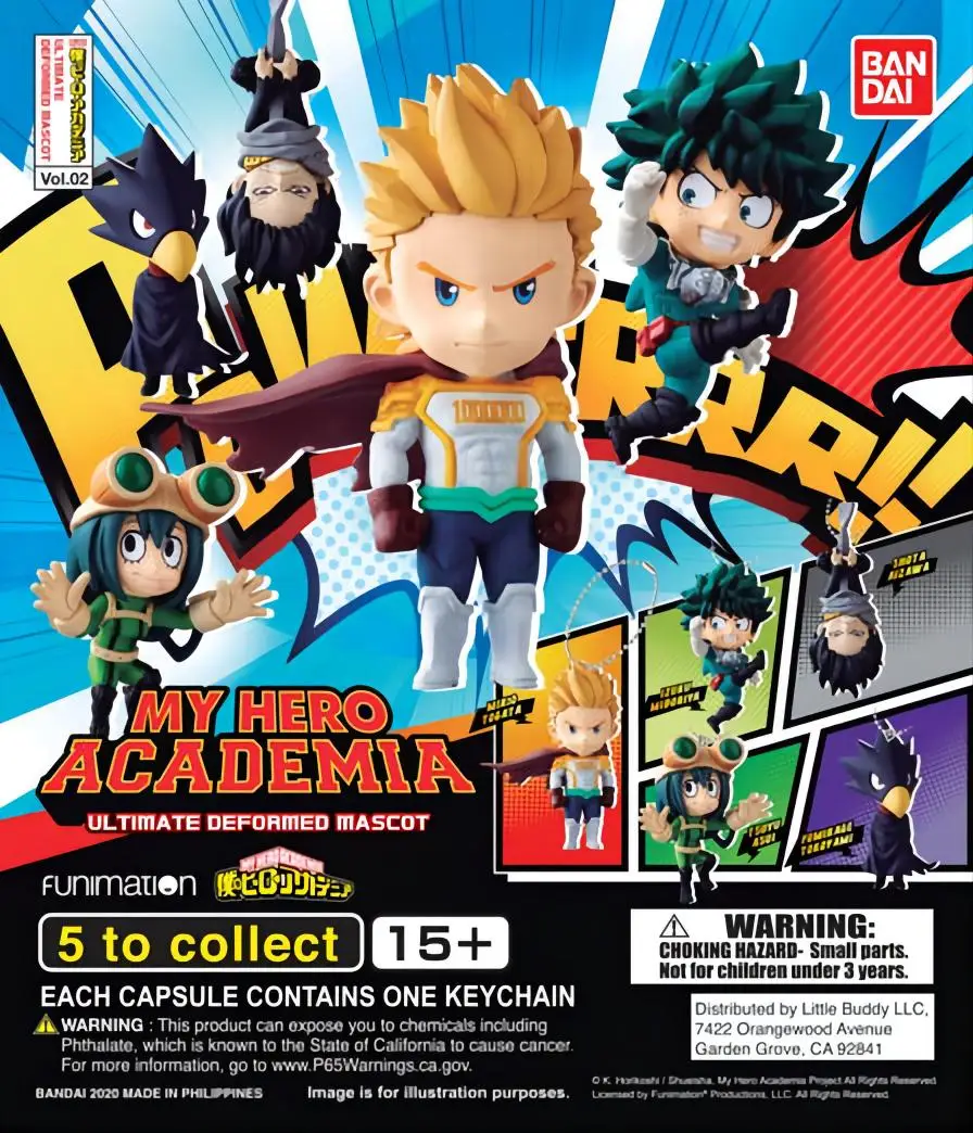 Action My Hero Academia Capsule Dolls Cute Tsukuyomi Tokoyami Fumikage ...