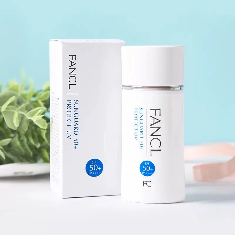 

FANCL Sunguard SPF50 PA++++ Facial Sunscreen Pyhsical UV Protection Waterproof Moisturize Repair Facial Body Sunscreen 60ml