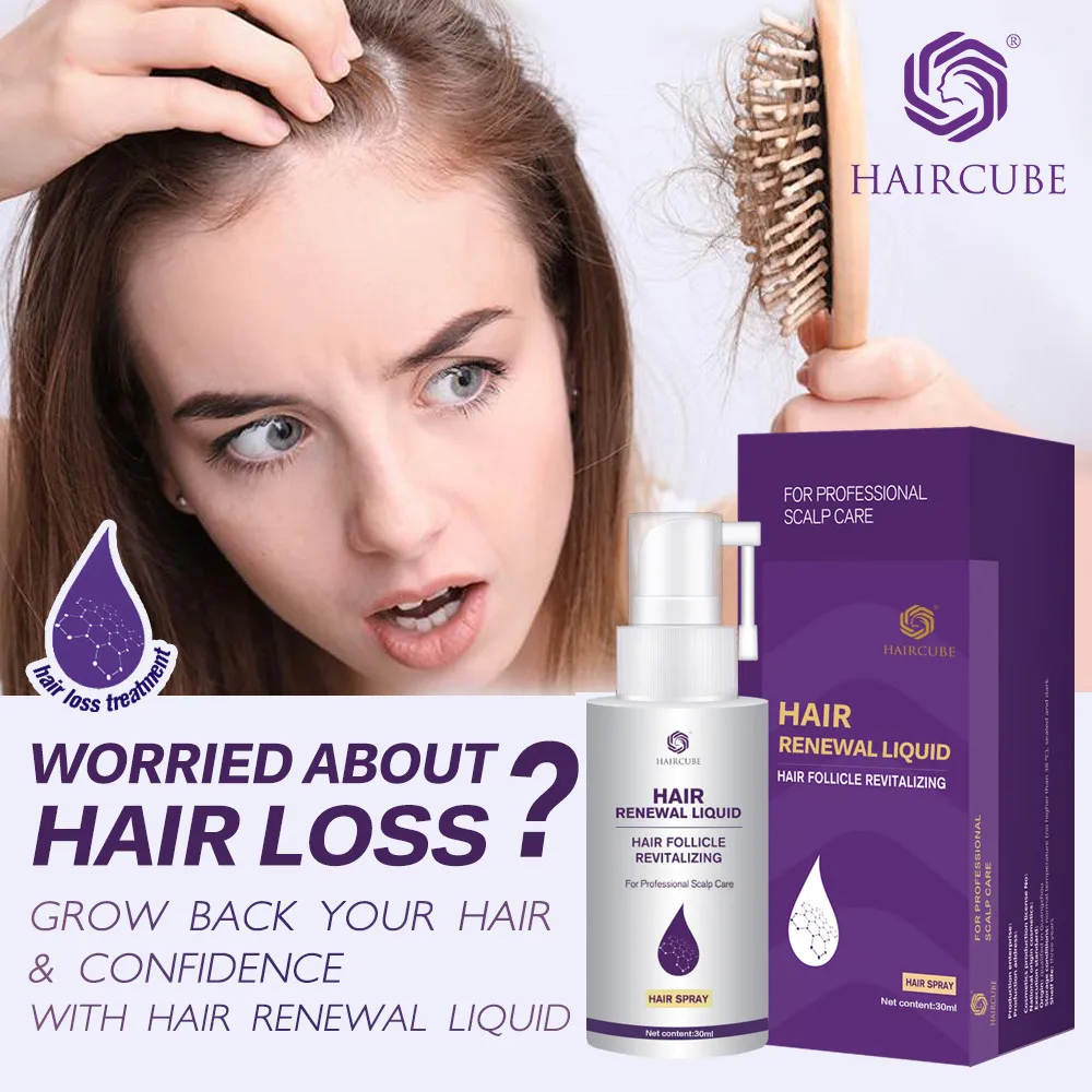 Herbal Anti-Hair Loss Essence Oil Quick Hair Growth Essence Spray Natural Organic Hair Care Products