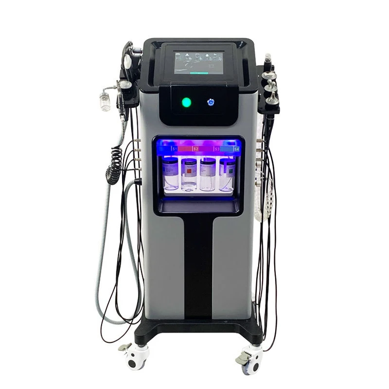 

8 in 1 Shuiguang Facial Care Oxygen Jet Aqua Peel Machine Microdermebrasion Skin Rejuvenation Cryo Facial and Eye Lifting Beauty