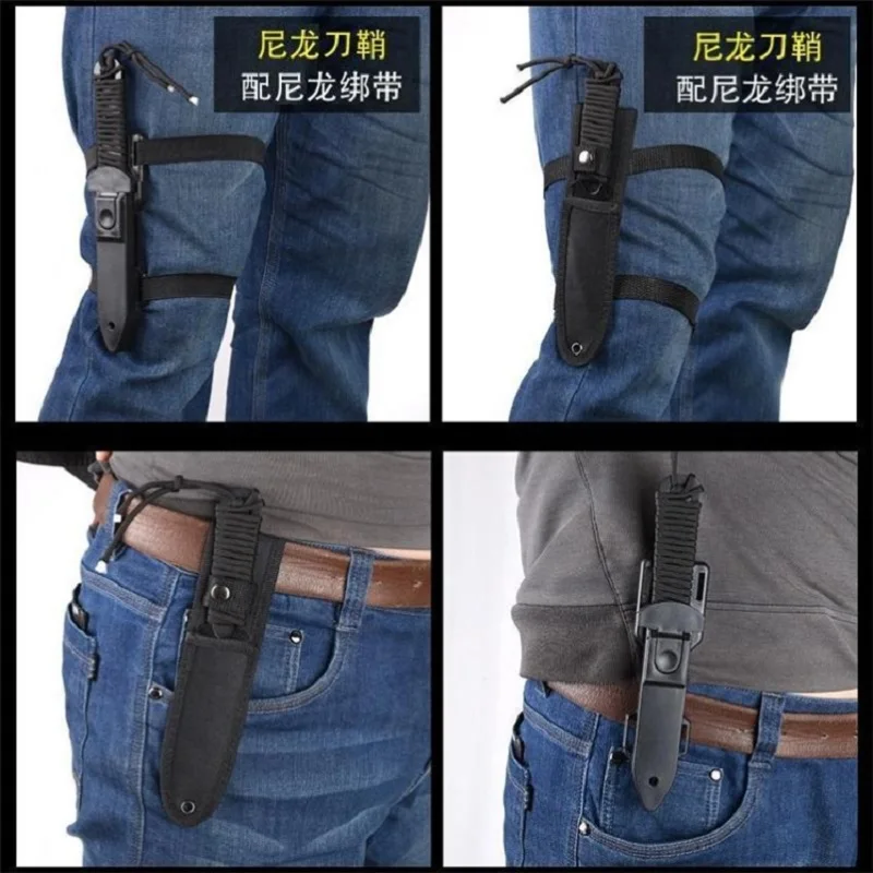 Ремешок для ножа Универсальный нейлоновый тканевый Тактический наружный ...