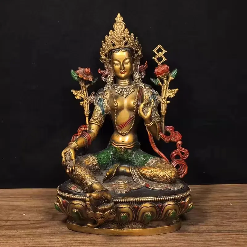 Статуя Будды Тара из меди
