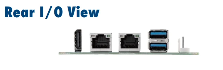 Встраиваемая материнская плата Advantech MIO-2361 с процессором Atom X5-E3930 и поддержкой LPDDR4-2400 для одноплатных компьютеров (art.: 3920dbe00e9db) - 3920dbe00e9db