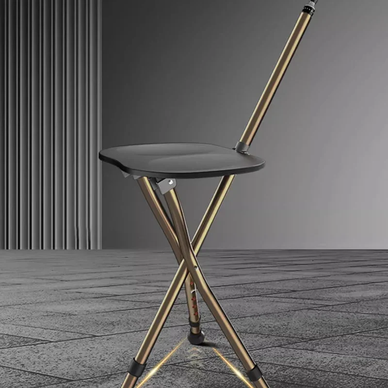 Табурет для пожилых людей табурет из алюминиевого сплава трость складной