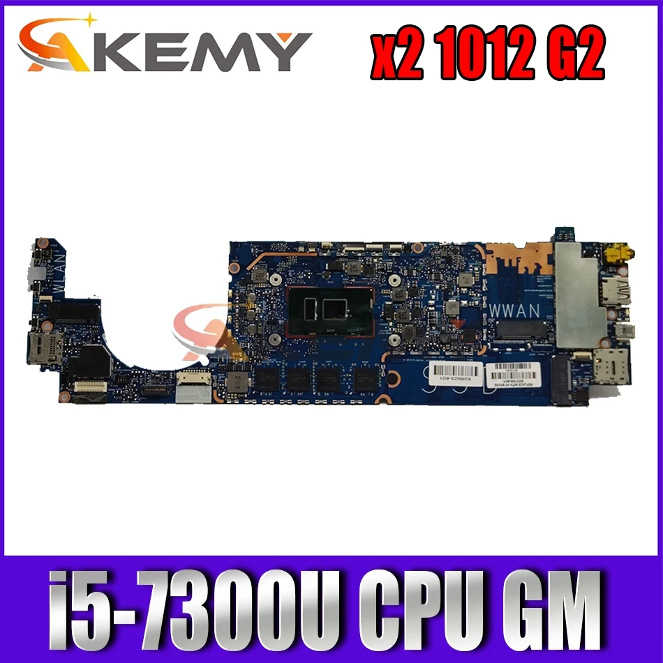 

Akemy 6050A2863101-MB-A01 with SR340 i5-7300U 16GB RAM For HP Elite x2 1012 G2 laptop mainboard motherboard tested full 100%