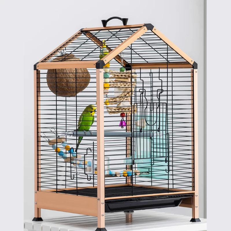 Hanging Transport Shelter Playground Bird Cage Decoration Casas Y Habitats Birdhouse Garden Birds