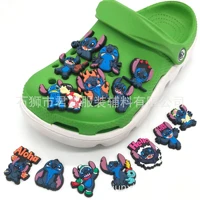 lilo stitch pvc shoe buckle stitch wholesale available sale cartoons decorations novelty cute shoe charms accessories kid gift