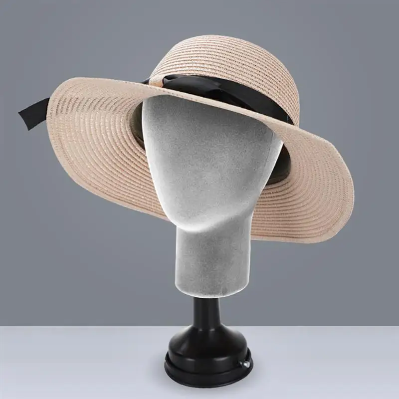 

Men Mannequin Head Stand Model Hat Display Head Model Scarf Display Head Model