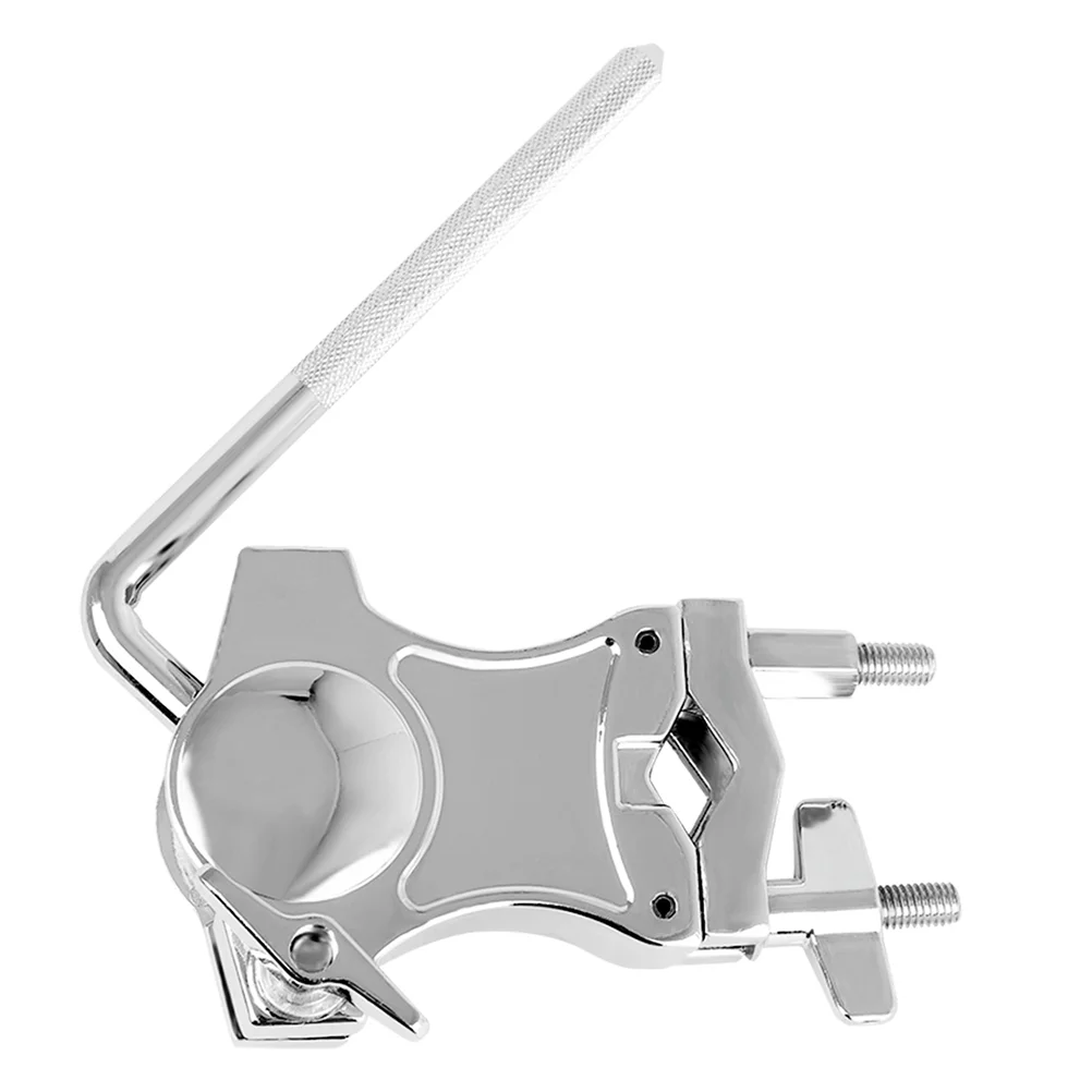 

Adjustable Zinc Alloy Tom Drum Mounting Bracket Extension Clip Musical Instrument Accessory (Silver)
