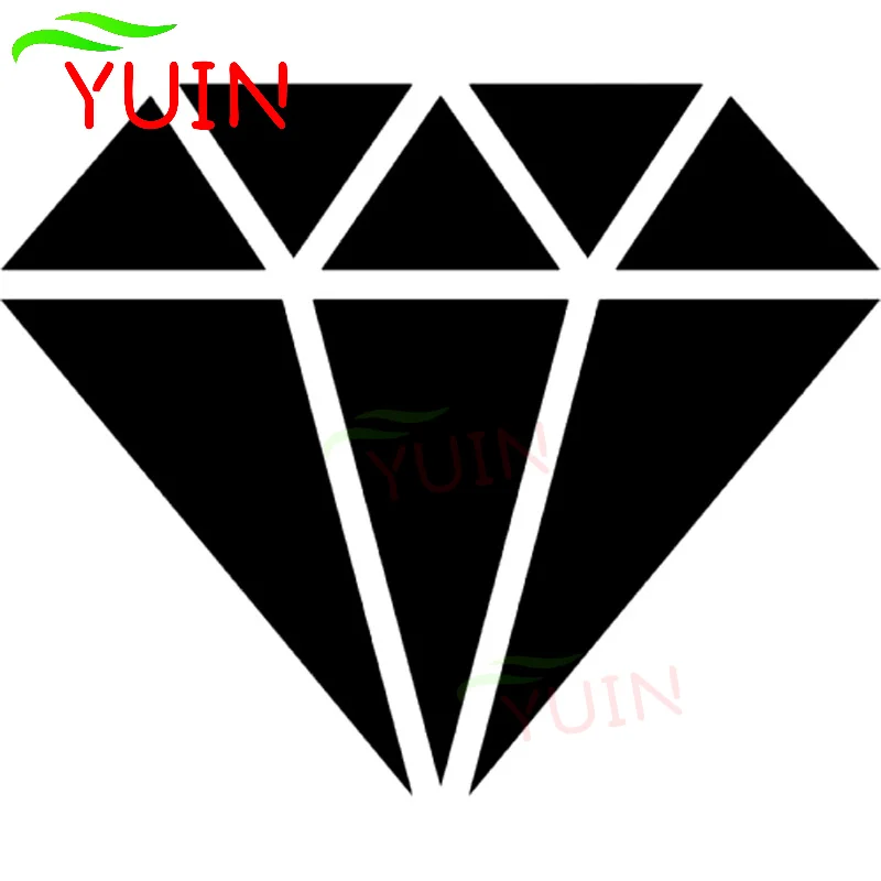

YUIN Creative Car Sticker Diamond Classic Cars Decal Fashion Body Window Decoration Decals PVC Waterproof Sunscreen Stickers