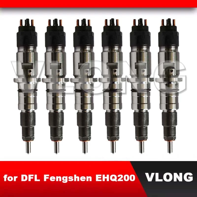 Оригинальный новый топливный инжектор 0445120161 0445120204 0445120267 4988835 Φ BH1X9K526CA 570107999909 для