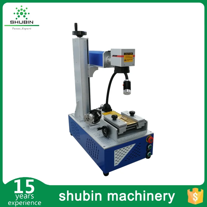 

low cost free software automatic metal logo bearing fiber laser marking machine Price Galvo Head 20w Color Fiber Laser Marking M