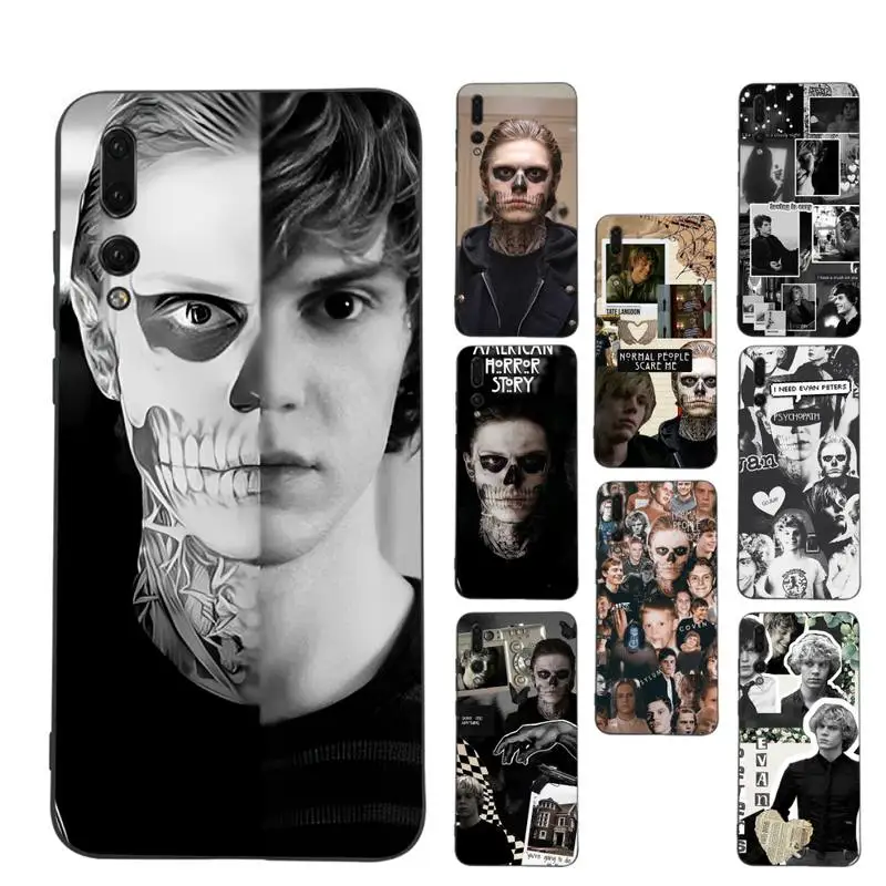 

RuiCaiCa Evan Peters Phone Case Soft Silicone Case For Huawei p 30lite p30 20pro p40lite P30 Capa
