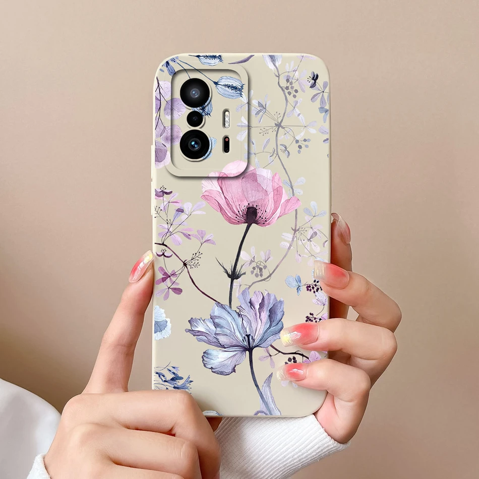 Чехол для телефона Xiaomi 11T Pro крутой аниме полный охват бампер с защитой от падения