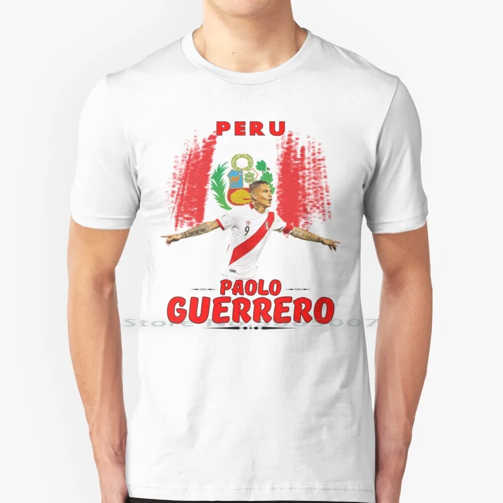 Camisa 100% de algodón para mujer, camisa de estilo veraniego, con estampado de Paul Guerrero, El Peruano, Lets Go Peru, Lima, Cuzco, Incas, Andes, Andino