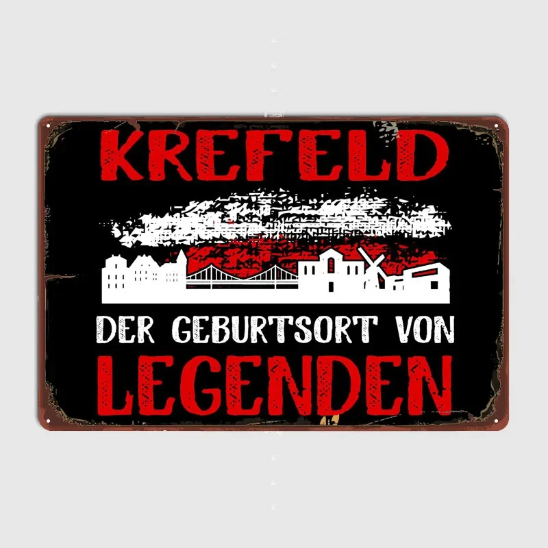 Krefeld Германия Современные аксессуары для украшения дома Ретро металлические