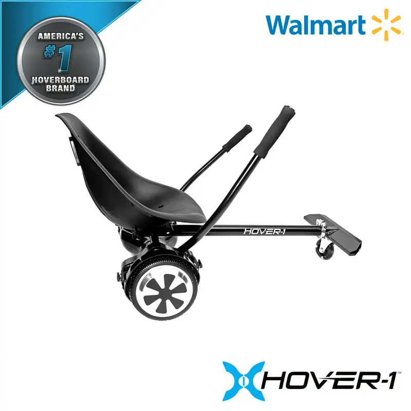 

and Ultra Hover with 6.5 In. Wheels and LED Lights Combo - Black