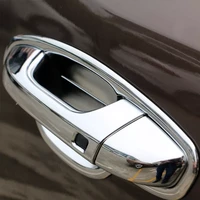 auto parts car styling outer door handle trim covers door bowl cover strips sticker for kia sportage 4 2016 2017 2018 2019 2020