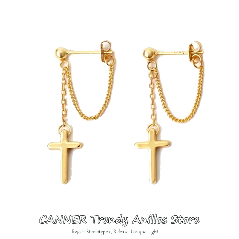 

Женские серьги-подвески в стиле панк из серебра 925 пробы