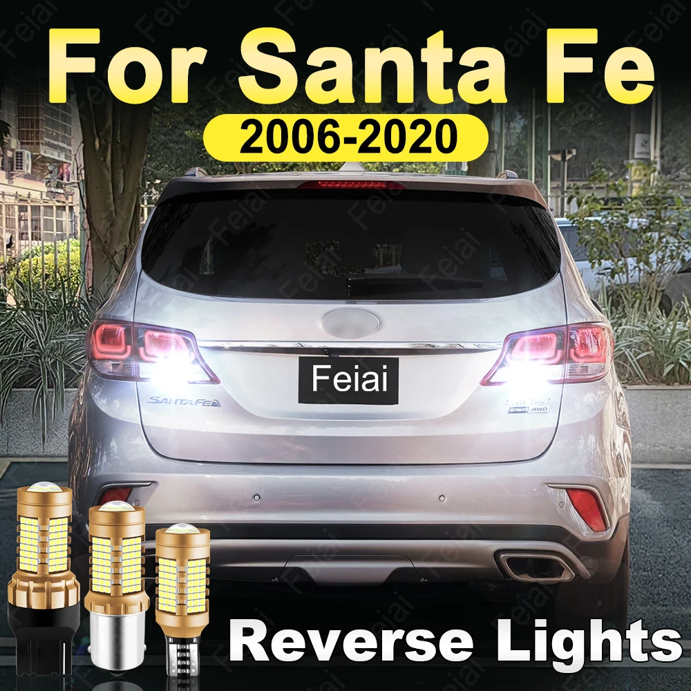 

Светодиодные фонари заднего хода для Hyundai Santa Fe 2006 2007 2008 2009 2010 2011 2012 2013-2022 Santa Fe 2 3 4 тюнинговые аксессуары заднего хода