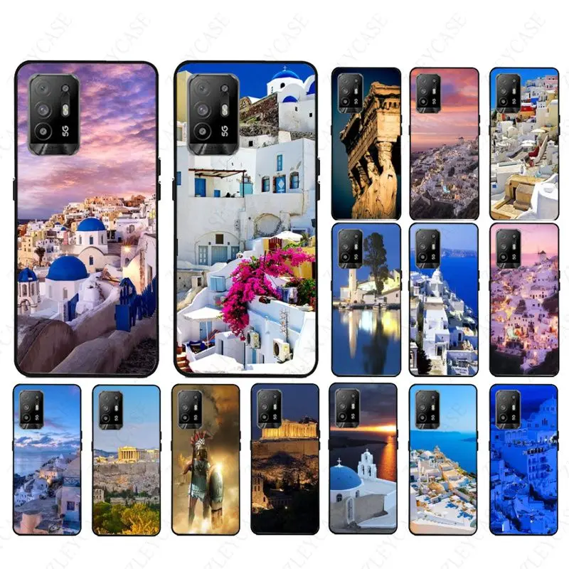 Чехол для телефона с греческим пейзажем древний чехол для oppo Realme 8Pro 6PRO 6i 7pro 9i 9pro C11 C21Y C21 C25Y C25S C3 Q3S XT Чехлы coque