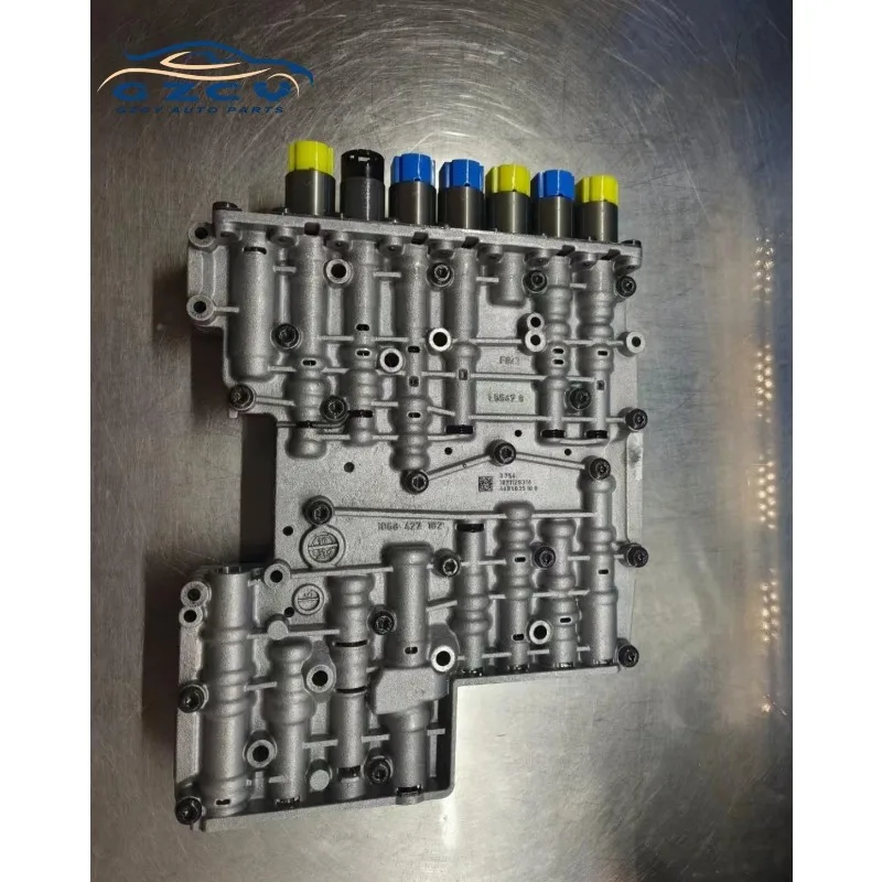 Фото 6HP19 6HP21 6HP28 Восстановленный блок клапанов трансмиссии с 9 соленоидами, номера пластин A065 B065, подходит для BMW Jaguar №4