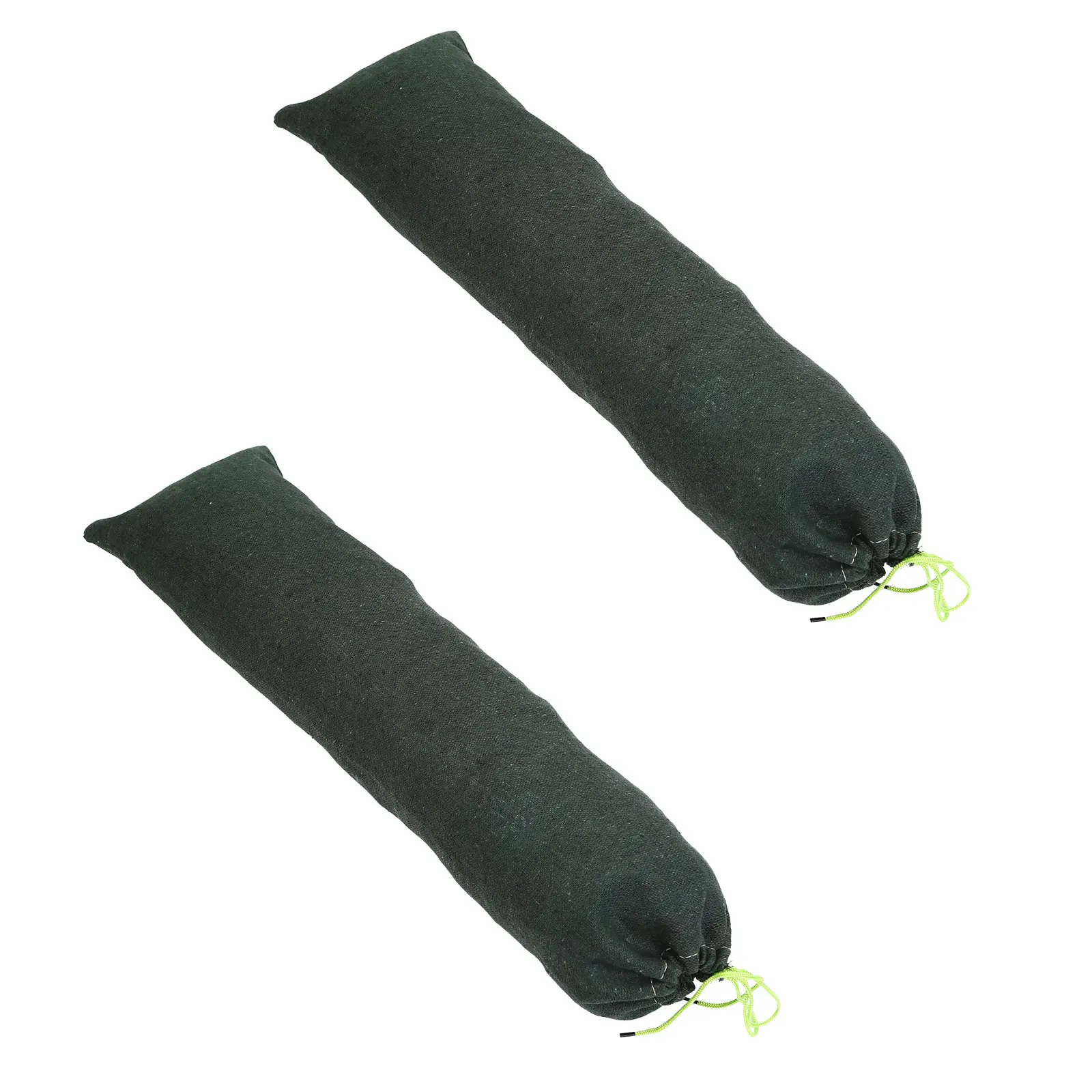 

Sandbags Empty Dark Green Canvas Sand Bags w/Handle for Flood Water Barrier