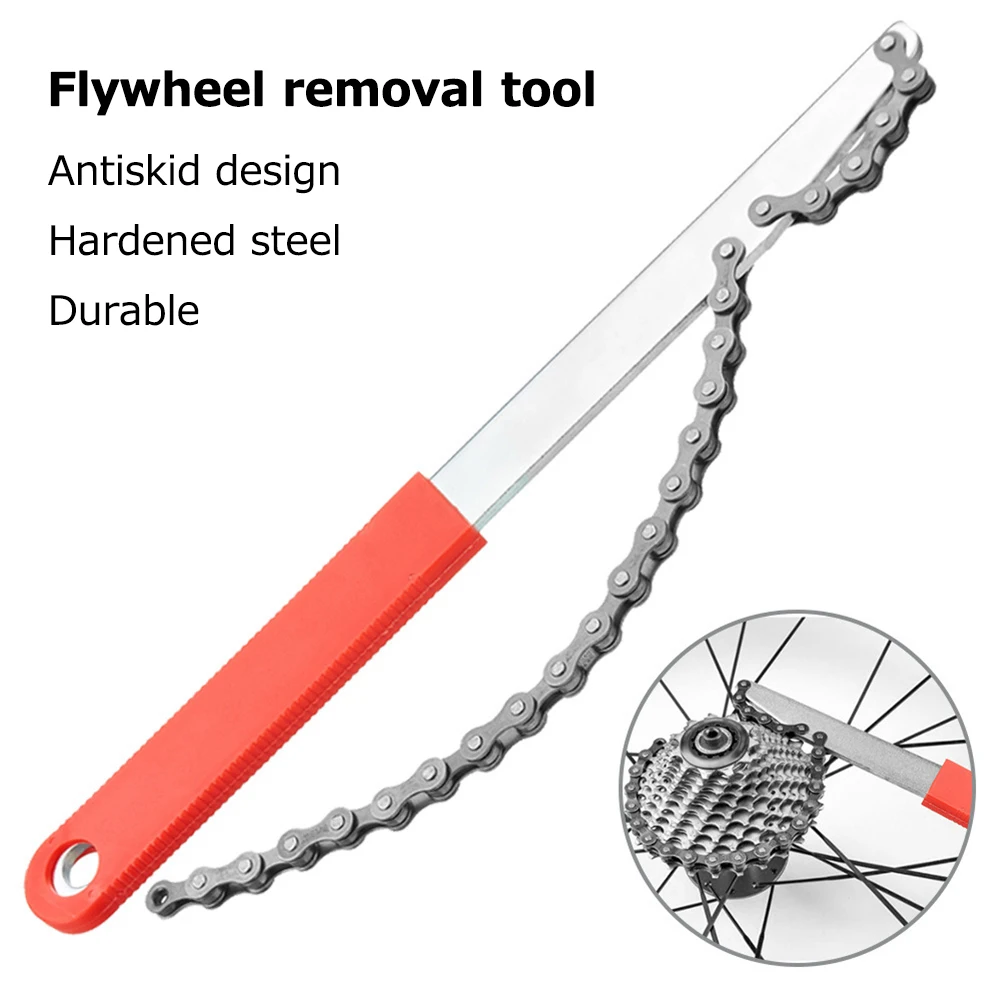 

Bike Cassette Removal Tool Kit Contains Crank Extractor Cassette Whip Sprocket Remover Tool Portable Key Chain Bike Repair Tools