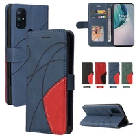 business wallet leather case for oneplus 10 9 pro nord ce n10 n100 n200 2 n20 capa flip card holder shockproof bracket cover
