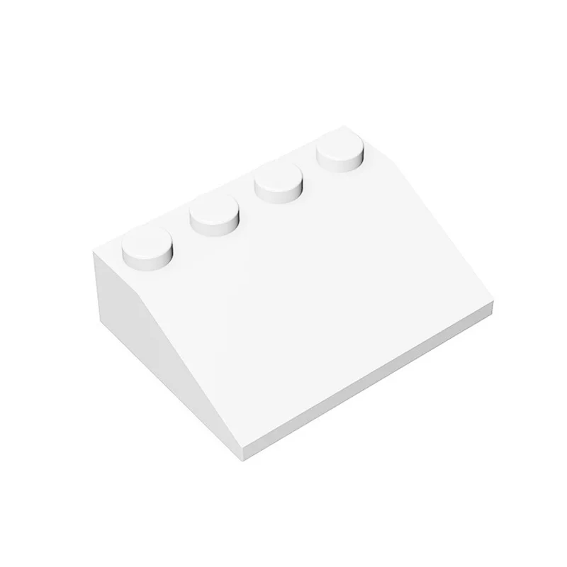 50 шт. MOC 3297 pendenza 33 ° 3x4 mattoni совместимизация fai da te Assmble Building Puzzle cervello giocattolo Blocks particelle